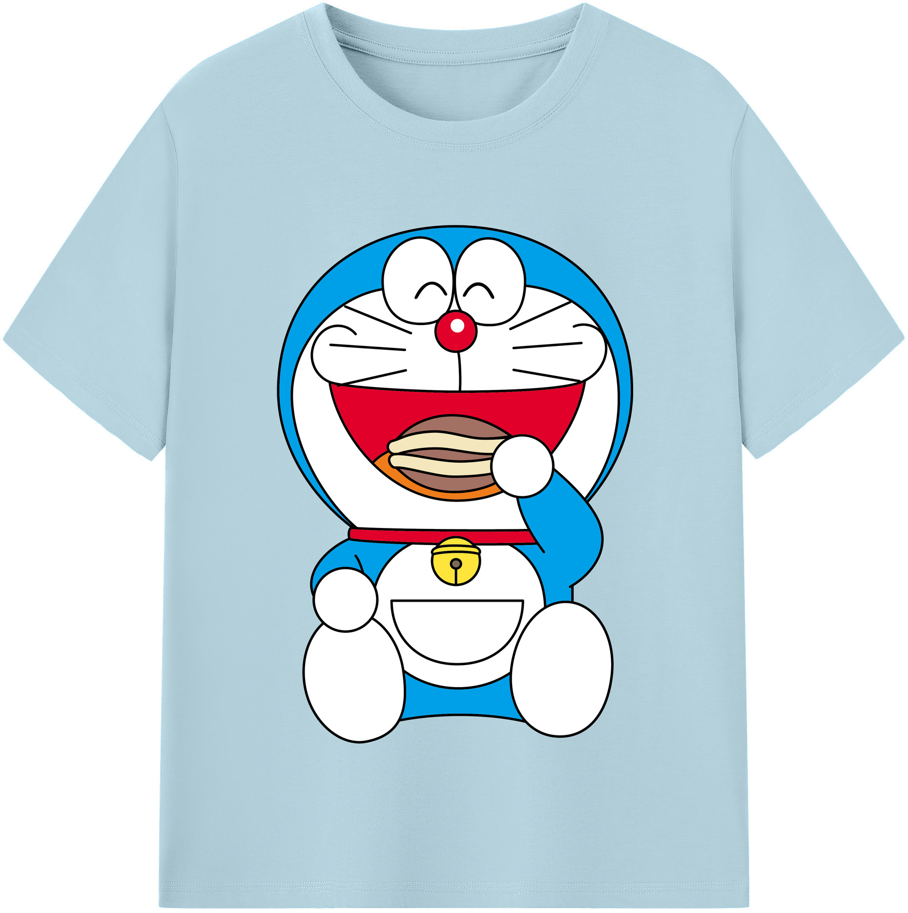 （画像用） ドラえもん Doraemon 綿100％半袖Tシャツ（フロントプリント）